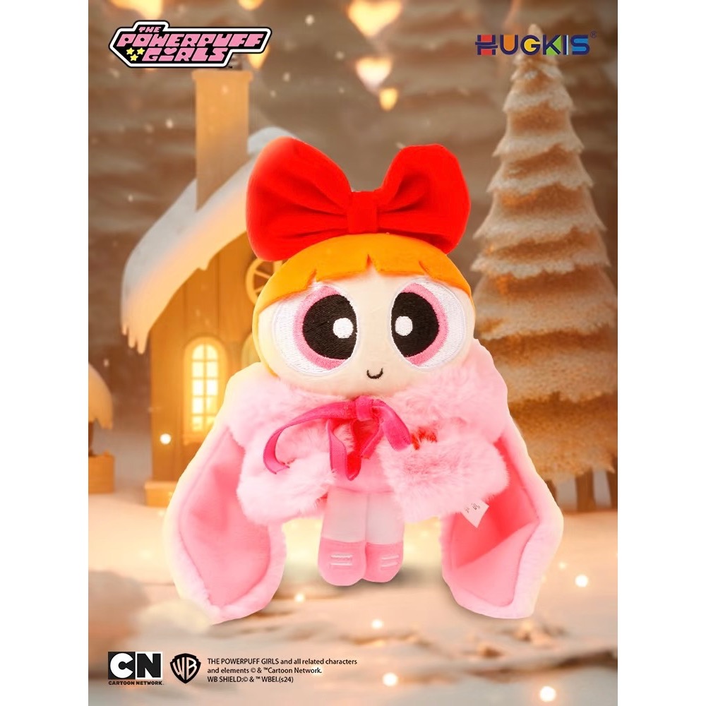 正版 飛天小女警斗篷毛絨掛件-細節圖2