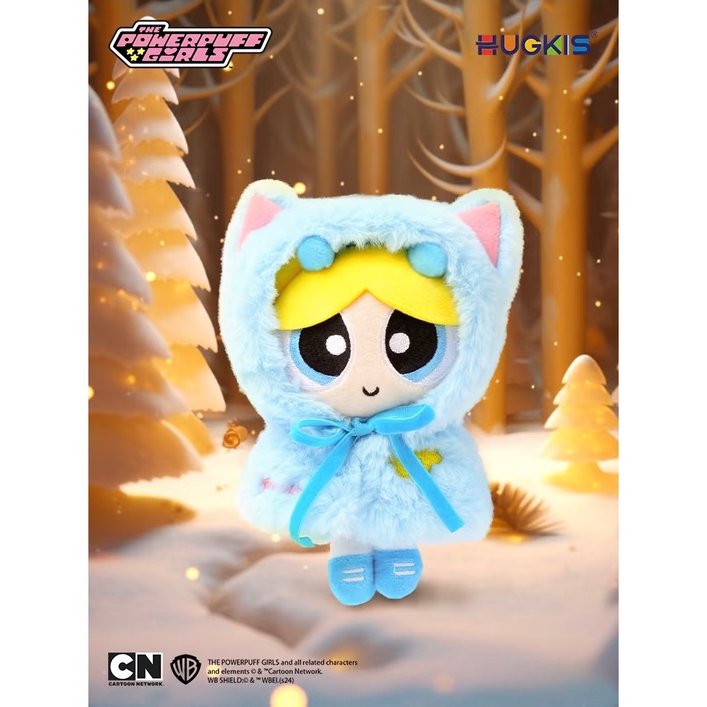 正版 飛天小女警斗篷毛絨掛件-細節圖3