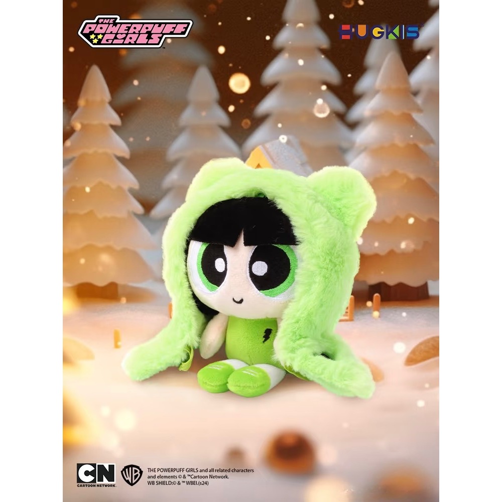 正版 飛天小女警斗篷毛絨掛件-細節圖4