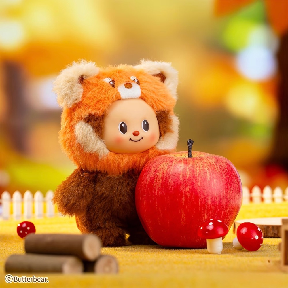 泰國黃油小熊絨絨擁抱搪膠毛絨系列-細節圖2