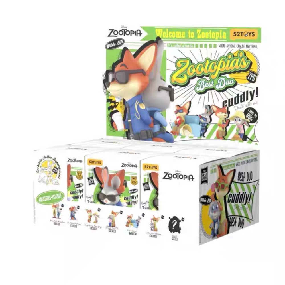 Zootopia最佳拍檔系列盲盒-規格圖7