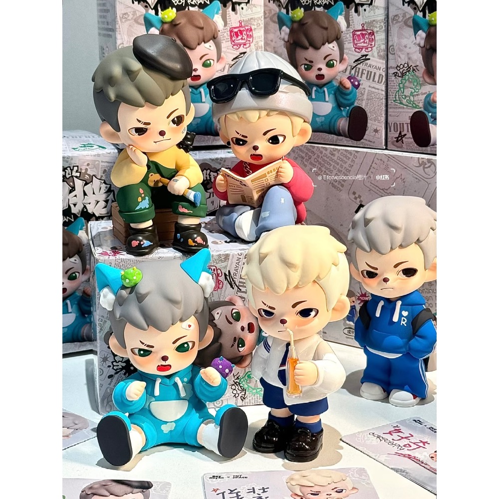 【盲盒】TNT Rayan-年少時光系列-細節圖2