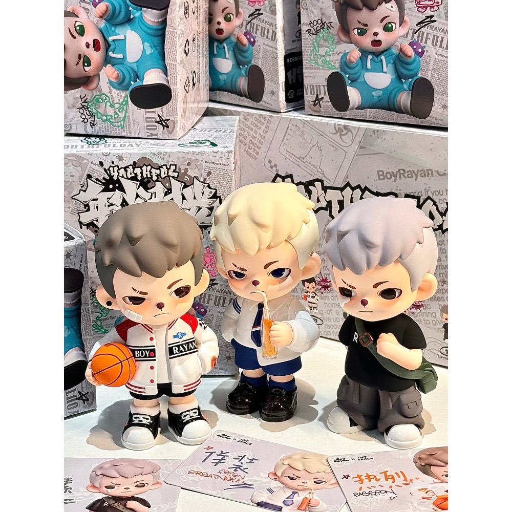 【盲盒】TNT Rayan-年少時光系列-細節圖3