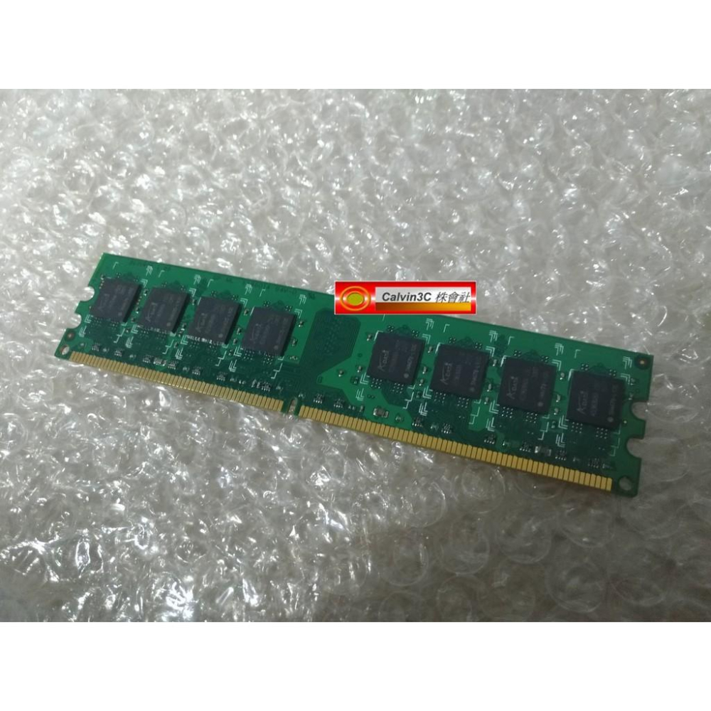 威剛 ADATA DDR2 800 1G DDRII PC2-6400 1GB 雙面 單面 顆粒 桌上型 終身保固-細節圖2