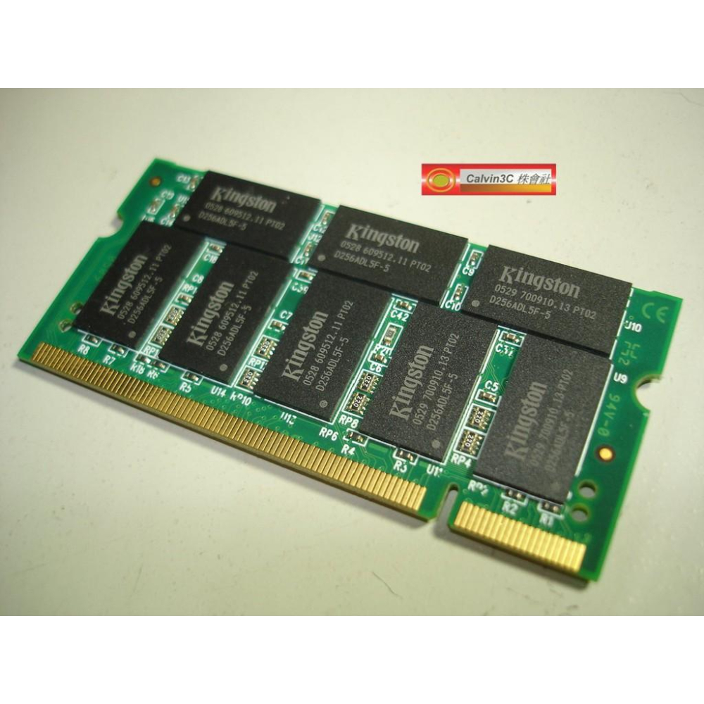 金士頓 Kingston DDR333 512M PC2700 512MB 雙面 8顆粒 16顆粒 筆記型專用 終身保固-細節圖5