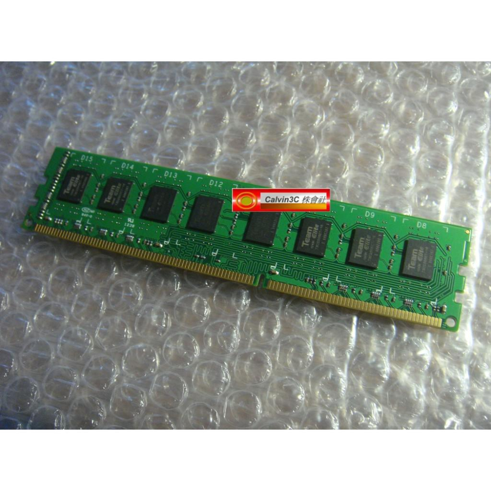 十銓 Team DDR3 1600 4G DDRIII PC3-12800 雙面/單面顆粒 桌上型專用 終身保固-細節圖5