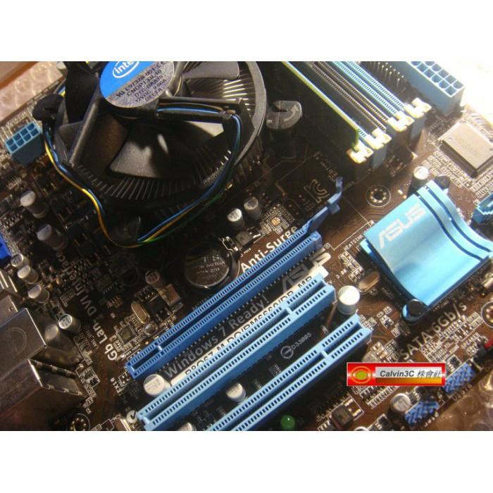 CPU+主機板+記憶體 Intel i7-2600 華碩 ASUS P8Q67-M DDR3 4G 內建顯示 SATA3-細節圖2