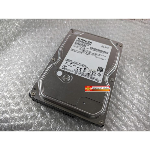 東芝 TOSHIBA DT01ACA050 500GB 3.5吋硬碟 快取32M 轉速7200轉 SATA3介面