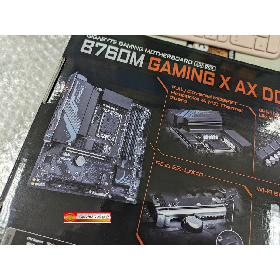 技嘉 B760M GAMING X AX DDR4 電競 1700腳位 B760 DDR4 M.2 HDMI內建WiFi-細節圖5