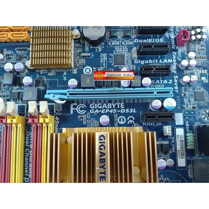 瑕疵品 技嘉 GA-EP45-DS3L 775腳位 Intel P45晶片組 6組SATA 2個記憶體插槽故障-細節圖5