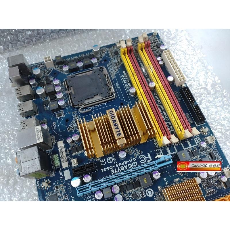 瑕疵品 技嘉 GA-EP45-DS3L 775腳位 Intel P45晶片組 6組SATA 2個記憶體插槽故障-細節圖8