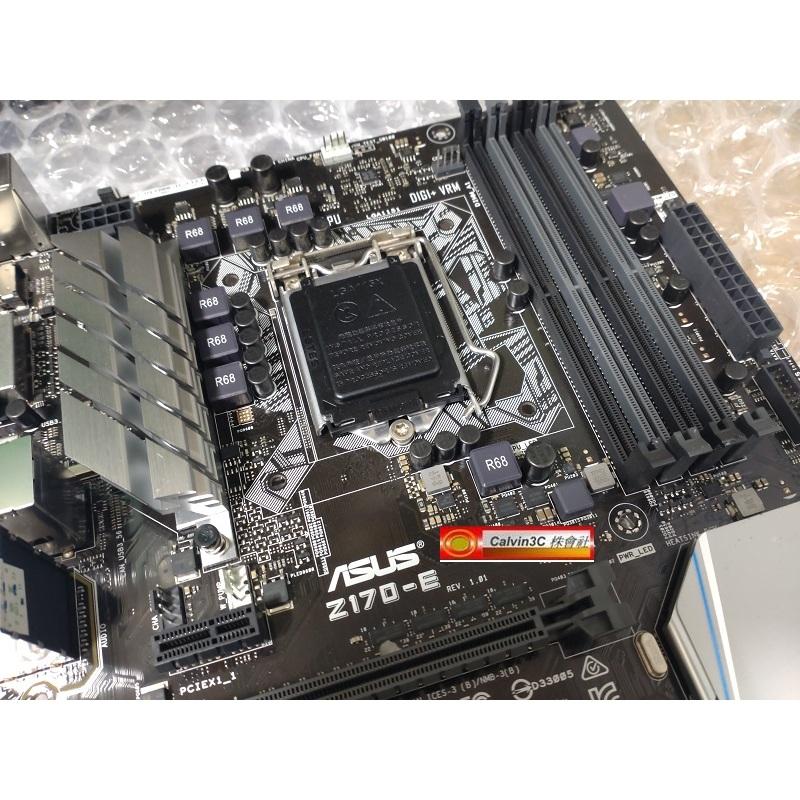 頂級 華碩 Z170-E 1151腳位 Intel Z170晶片 4組SATA 4組DDR4 內建多重顯示 HDMI-細節圖3