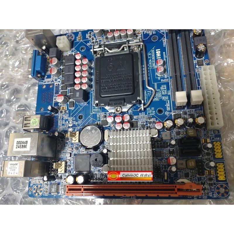 青雲 PIH61 1155腳位 Intel H61晶片 筆電型記憶體 2組DDR3 2組SATA VGA ITX板-細節圖4