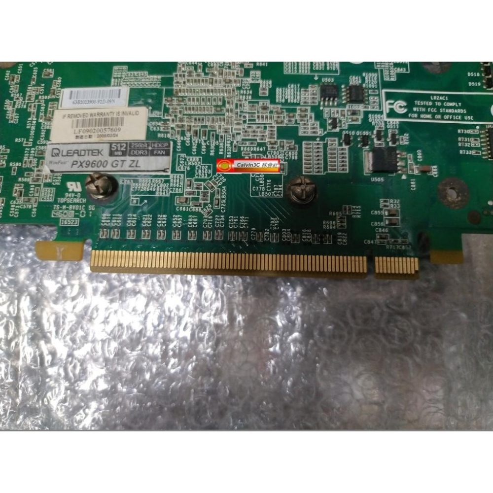 麗台 Leadtek WinFast PX9600GT ZL Geforce 9600GT DDR3 512M 風扇版-細節圖4