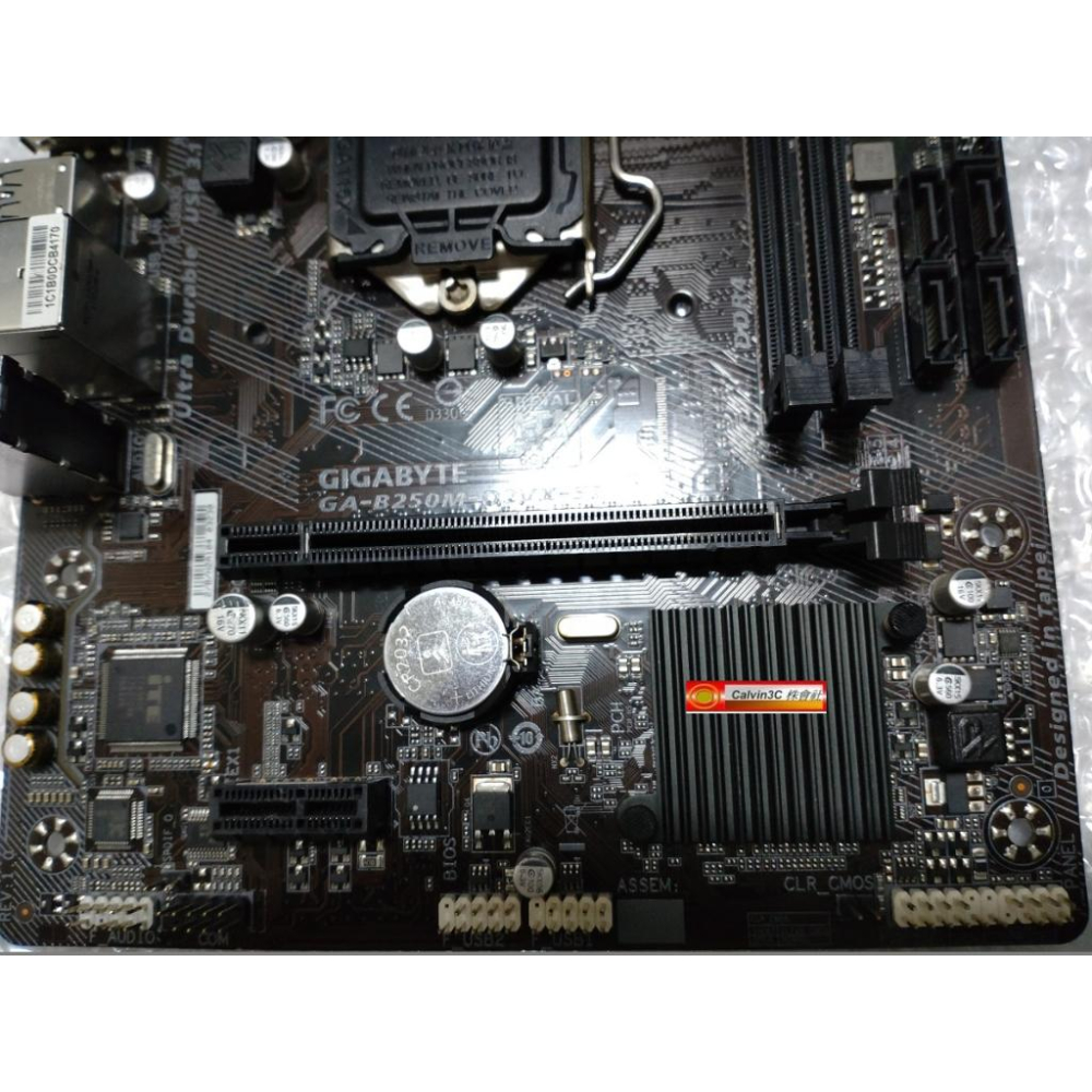 技嘉 GA-B250M-D2VX-SI 1151腳位Intel B250晶片 4組SATA 2組DDR4 DVI M.2-細節圖4