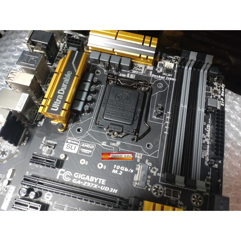 技嘉 GA-Z97X-UD3H 1150腳位 Intel Z97晶片組 4組DDR3 6組SATA HDMI VGA輸出-細節圖2