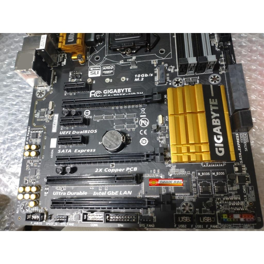 技嘉 GA-Z97X-UD3H 1150腳位 Intel Z97晶片組 4組DDR3 6組SATA HDMI VGA輸出-細節圖3