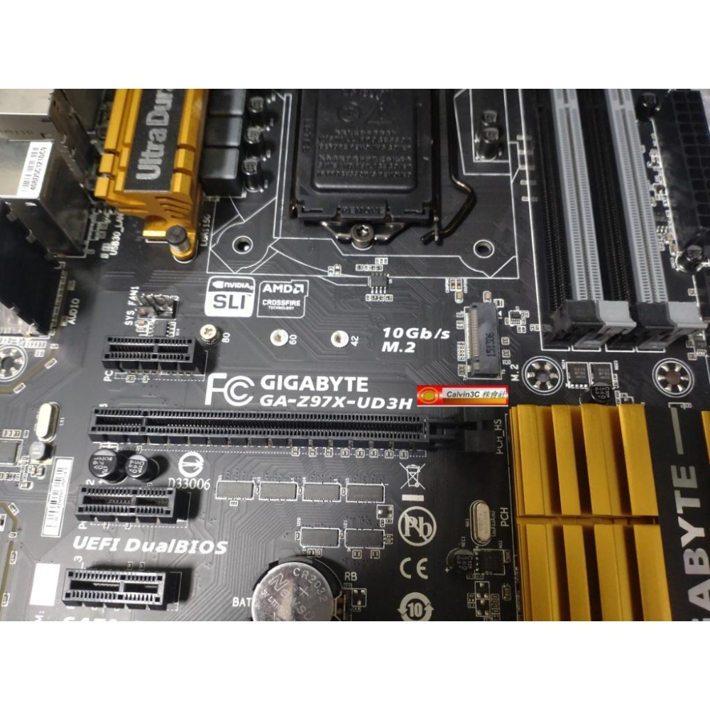 技嘉 GA-Z97X-UD3H 1150腳位 Intel Z97晶片組 4組DDR3 6組SATA HDMI VGA輸出-細節圖4