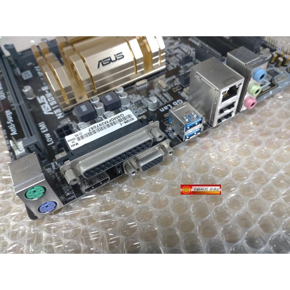 華碩 N3150M-E 主機板 內建CPU N3150 內建顯示 2組DDR3 2組SATA HDMI VGA USB3-細節圖2