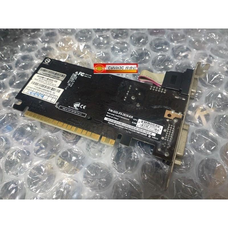 EVGA 艾維克 GT610 2G GeForce GT610繪圖晶片 DDR3 2G HDMI DVI VGA-細節圖2