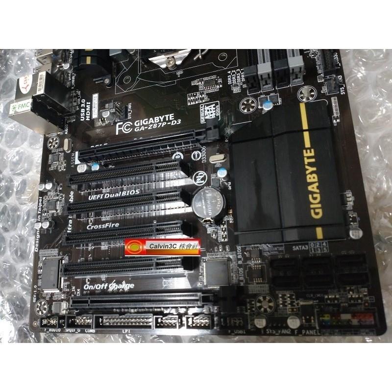 技嘉 GA-Z87P-D3 1150腳位 Intel Z87晶片 6組SATA 4組DDR3 4組PCI HDMI輸出-細節圖5