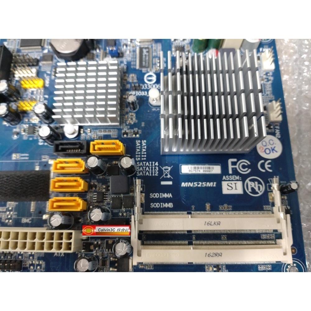 技嘉 MN525MI 嵌入式 iTX 含CPU+記憶體DDR3 Intel Atom D525 雙網路孔 內建顯示VGA-細節圖4