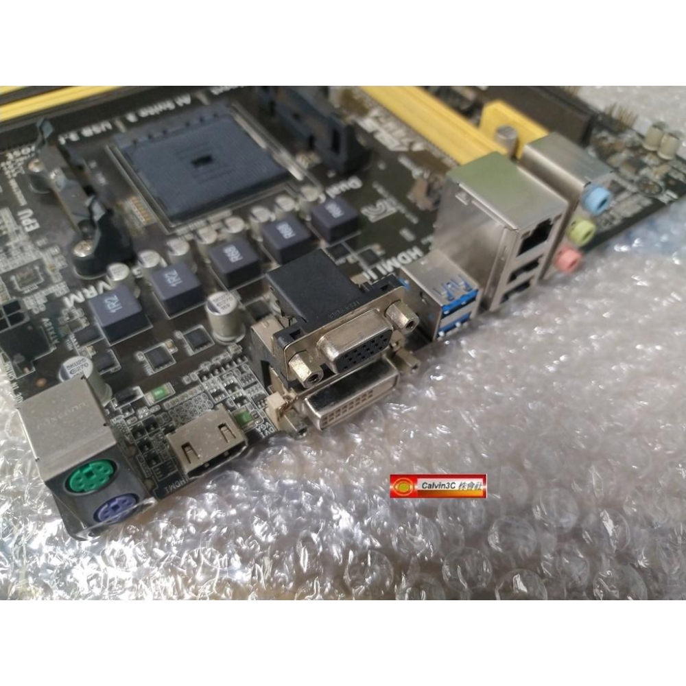 華碩 ASUS A78M-A FM2+腳位 AMD A78晶片 4組DDR3 6組SATA 多重顯示 HDMI VGA-細節圖3