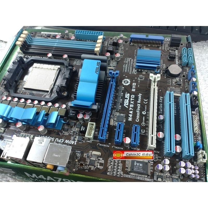 盒裝 華碩 M4A79XTD EVO AM3腳位 AMD 790X晶片組 4組DDR3 6組SATA IDE 外接雙顯卡-細節圖4