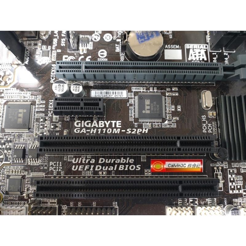 技嘉 GA-H110M-S2PH 1151腳位 Intel H110晶片 DDR4 SATA USB3 多重顯示HDMI-細節圖4