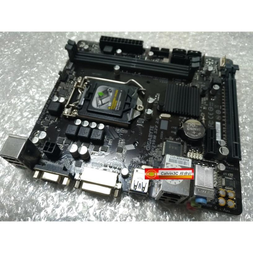 技嘉 H310M S2V 2.0 1151腳位 Intel H310晶片 DDR4 SATA VGA DVI 超耐久設計