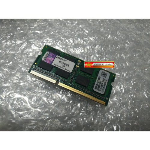 金士頓 Kingston DDR3 1333 4G PC3-10600 M51264J90FR 品牌筆記型專用 終身保固
