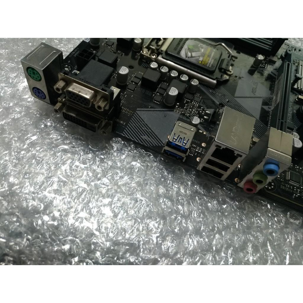 華碩 PRIME H310M-K R2.0 1151腳位 Intel H310晶片 DDR4 SATA VGA DVI-細節圖2