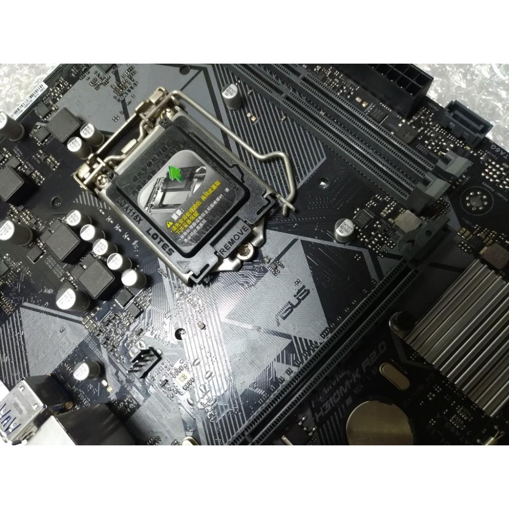 華碩 PRIME H310M-K R2.0 1151腳位 Intel H310晶片 DDR4 SATA VGA DVI-細節圖3