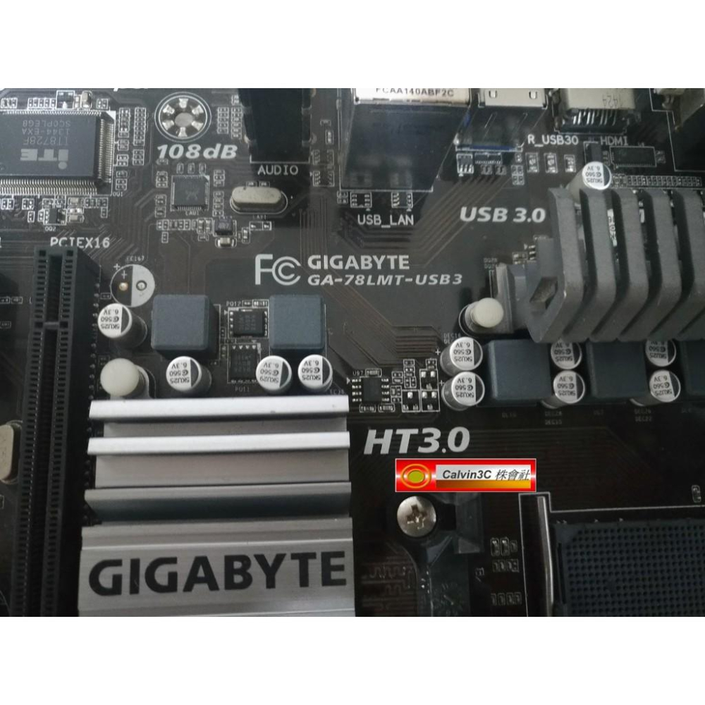 技嘉 GA-78LMT-USB3 AM3+腳位 AMD 760G 晶片 4組DDR3 內建顯示 支援六核心 繪圖引擎-細節圖5