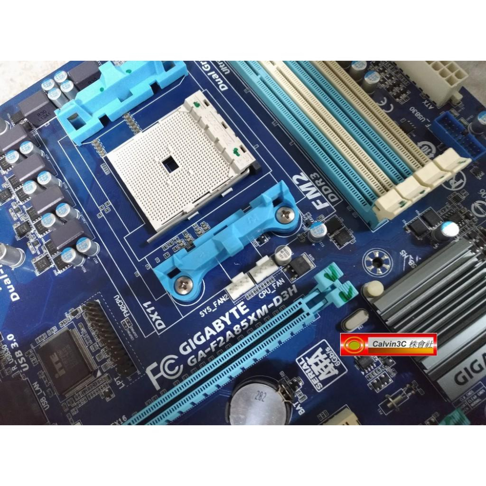 技嘉 GA-F2A85XM-D3H FM2腳位 AMD A85X晶片組 4組DDR3 8組SATA 內建多重顯示-細節圖2