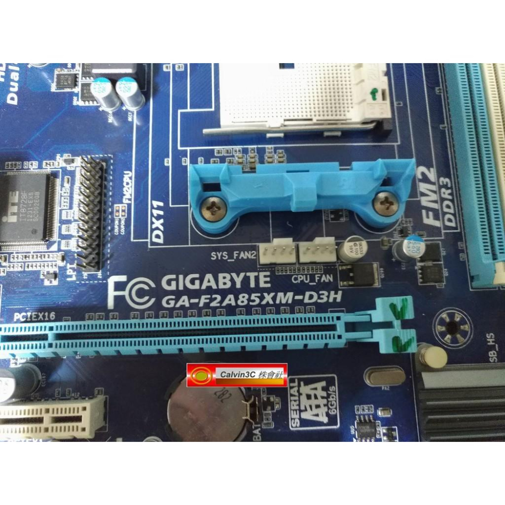 技嘉 GA-F2A85XM-D3H FM2腳位 AMD A85X晶片組 4組DDR3 8組SATA 內建多重顯示-細節圖4