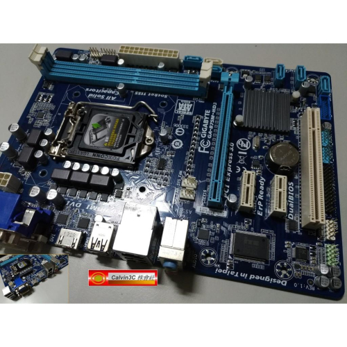 技嘉GA-B75M-HD3 1155腳位 Intel B75晶片組 2組DDR3 6組SATA 內建HDMI 多重顯示