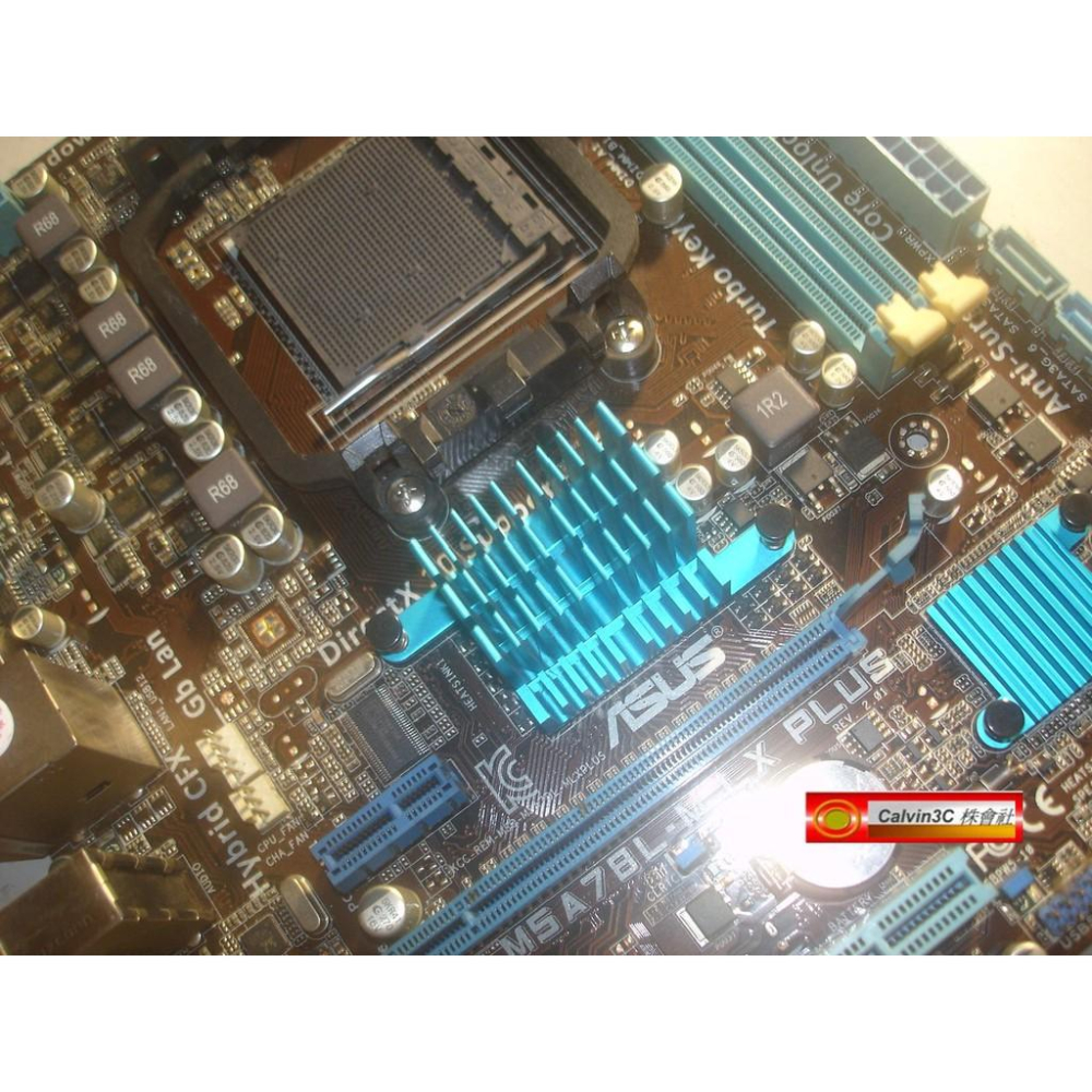 華碩 M5A78L-M LX PLUS AM3+腳位 內建顯示 AMD 760G 晶片組 2組DDR3 4組SATA-細節圖2