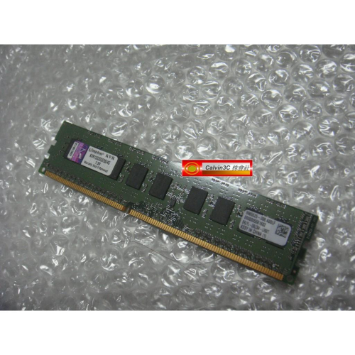 金士頓 DDR3 1333 4G ECC PC3-10600 KVR1333D3E9S/4G 一般桌上型專用 終身保固
