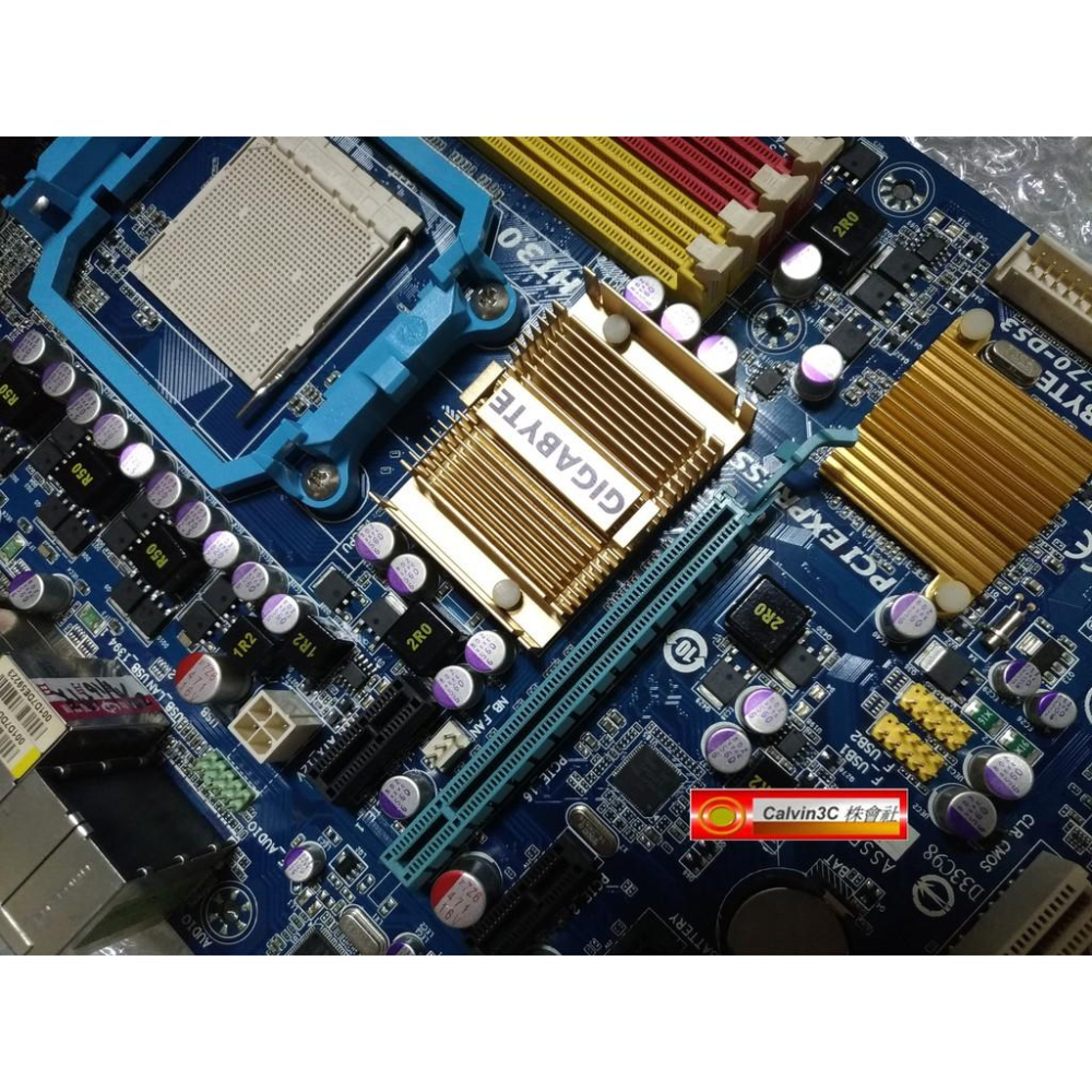 技嘉 GA-MA770-DS3 AM2+腳位 AMD 770晶片 4組DDR2 4組SATA 8聲道音效 1394介面-細節圖3