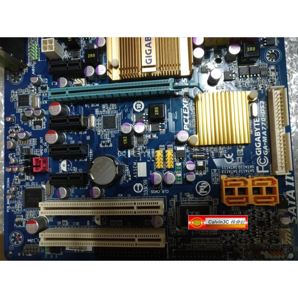 技嘉 GA-MA770-DS3 AM2+腳位 AMD 770晶片 4組DDR2 4組SATA 8聲道音效 1394介面-細節圖4