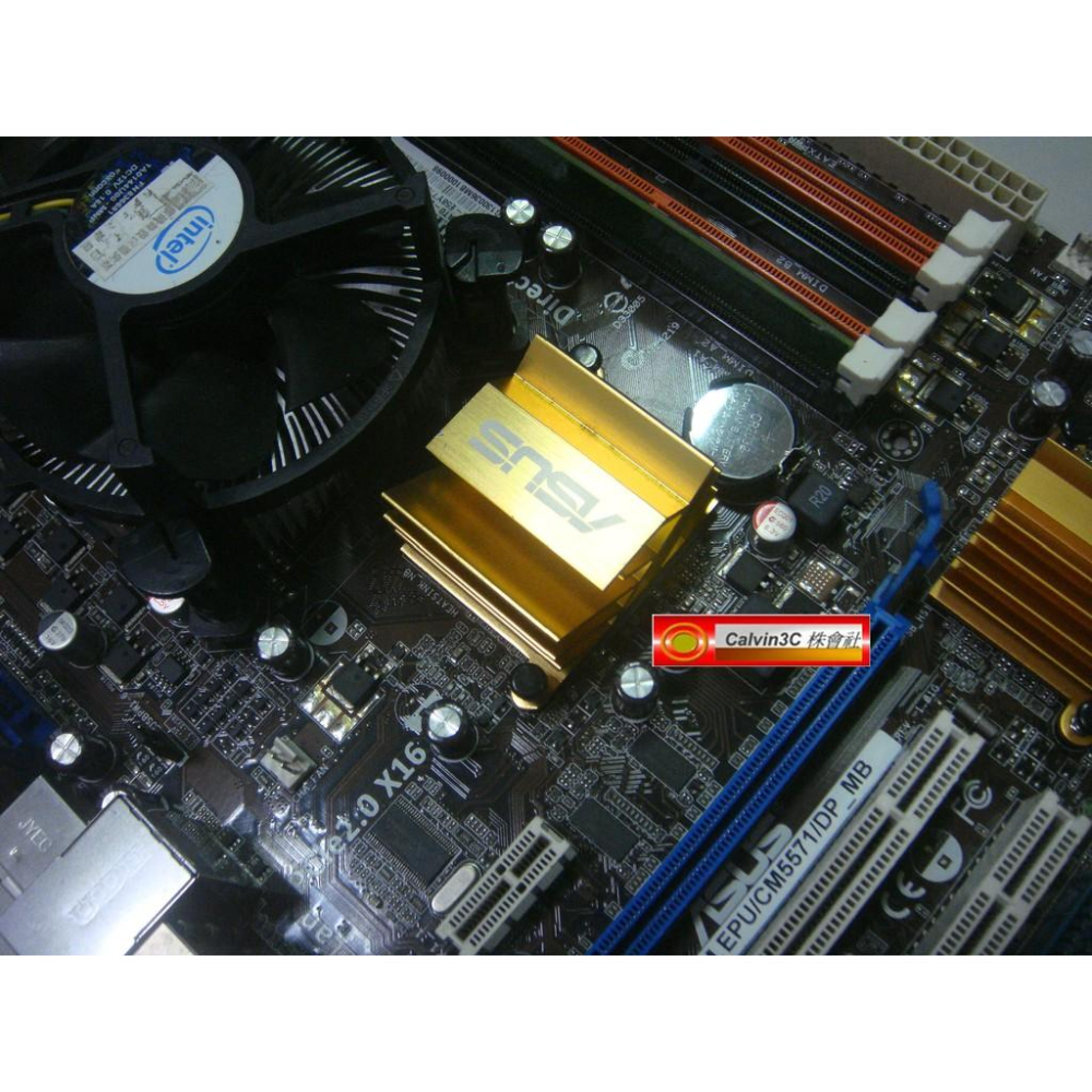 四核心CPU+主機板+記憶體 P5QL-M EPU/BM5270 Q45 Q6600 華碩 DDR3 4G 內建顯示-細節圖2