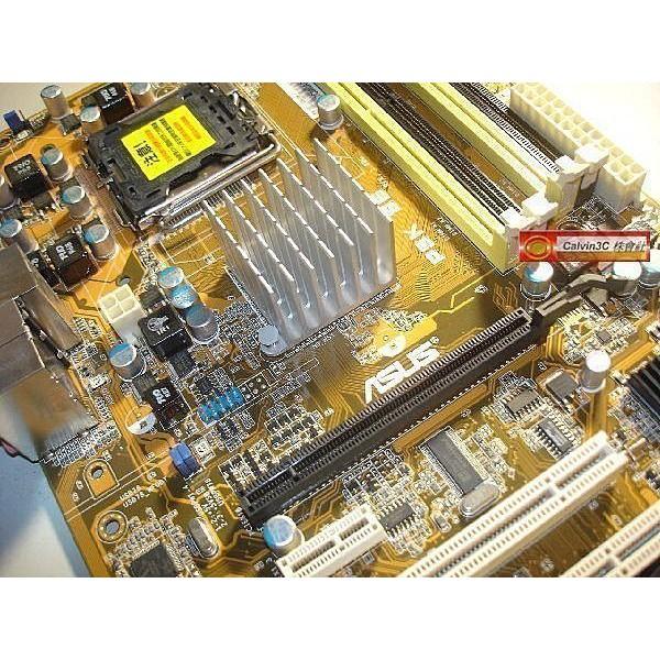 華碩 ASUS P5K SE 775腳位 Inte P35 晶片組 4組SATA 4組DDR2 1組IDE 全固態電容-細節圖2