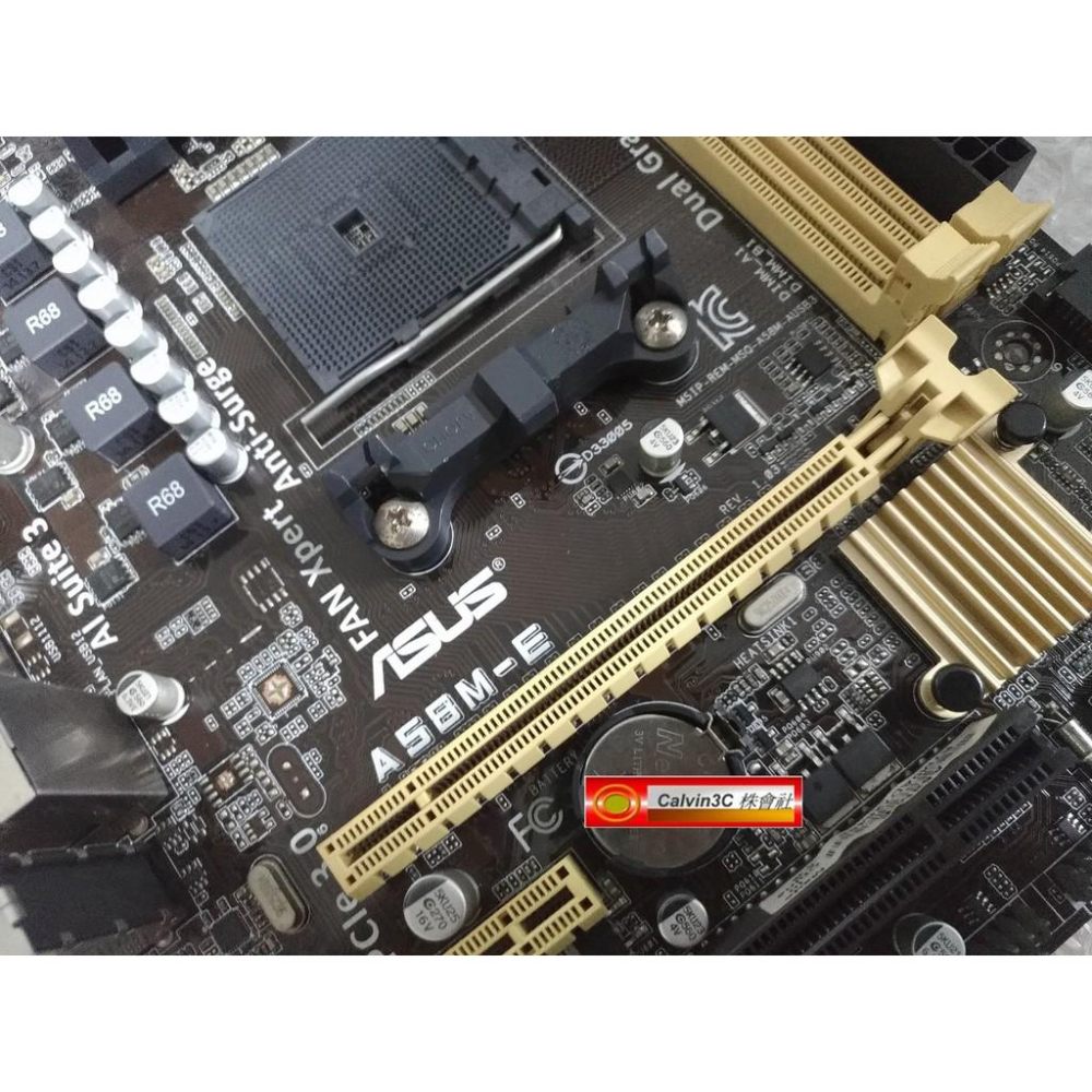 ASUS 華碩 A58M-E FM2+腳位 內建顯示 AMD A58 FCH 晶片組 2組DDR3 6組SATA突波保護-細節圖2