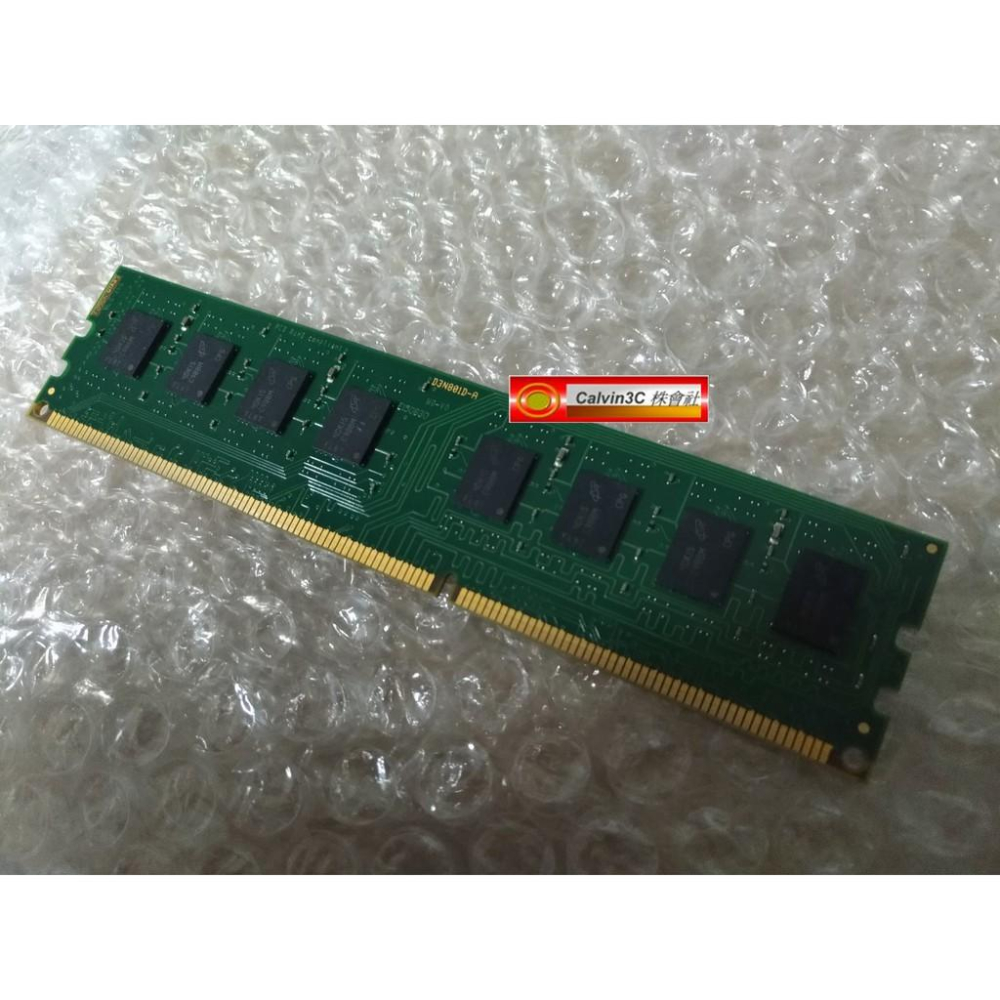 美光 Micron DDR3 1600 4G DDRIII PC3-12800 4GB 雙面顆粒 桌上型專用 終身保固-細節圖2