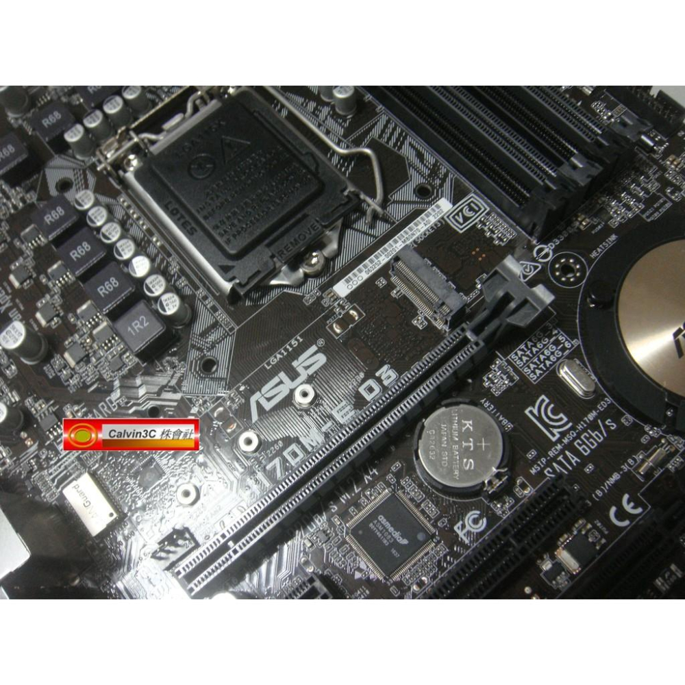 華碩 ASUS H170M-E D3 1151腳位 H170晶片 4組DDR3 4組SATA M.2 USB3 內建顯示-細節圖2