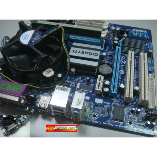 技嘉 電腦套件 主機板+記憶體送CPU Intel E8400 雙核3.0G 技嘉 GA-G41M-Combo DDR3
