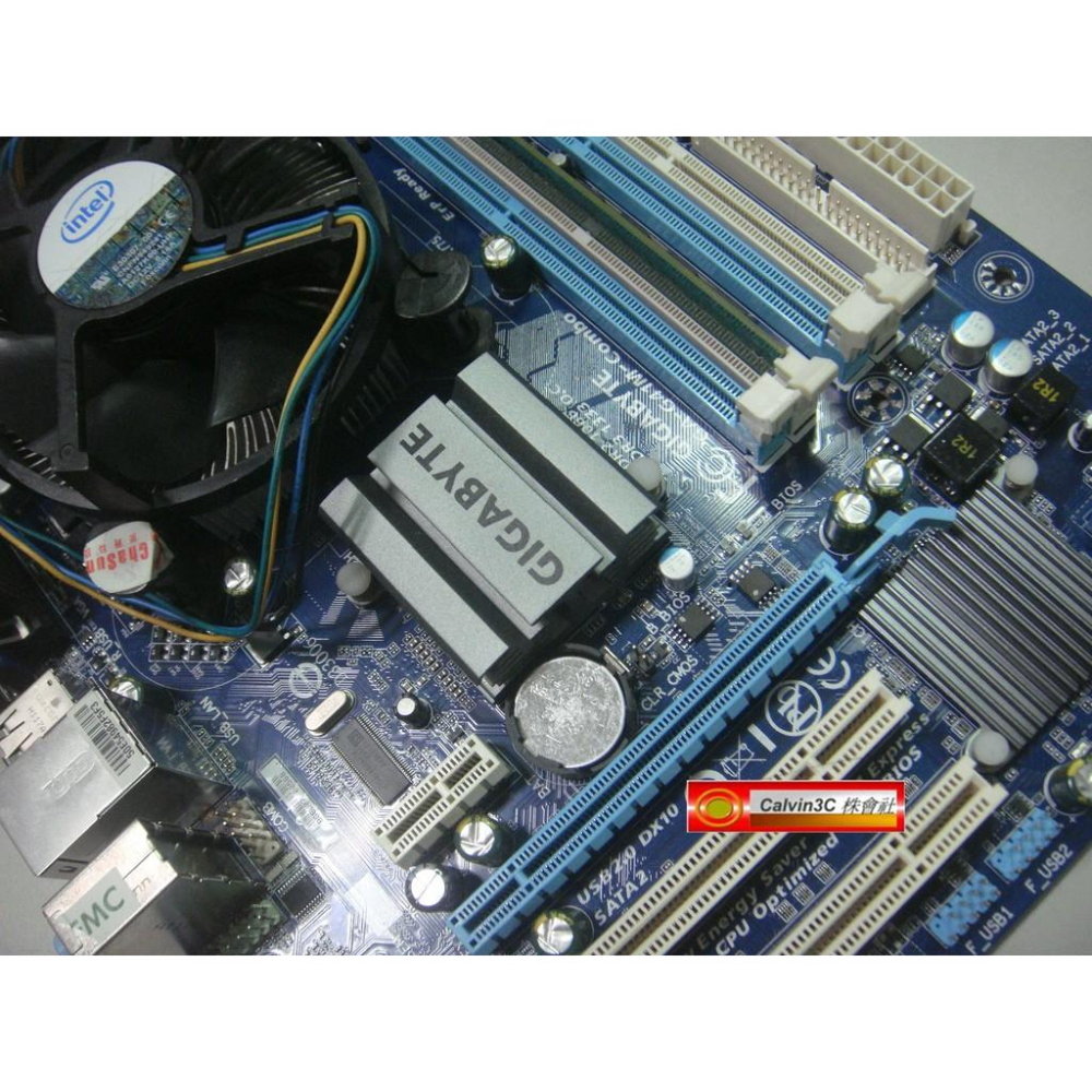 技嘉 電腦套件 主機板+記憶體送CPU Intel E8400 雙核3.0G 技嘉 GA-G41M-Combo DDR3-細節圖2