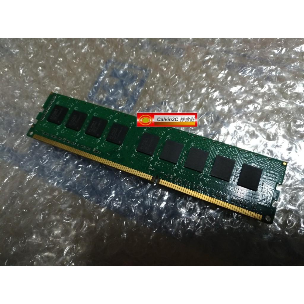 創見 Transcend DDR3 1600 8G 4G ECC PC3-12800 雙面顆粒 一般電腦可使用 終身保固-細節圖2