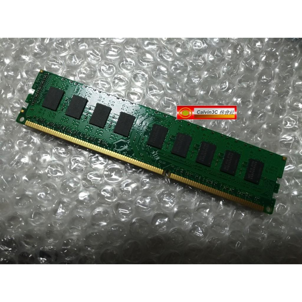 創見 Transcend DDR3 1600 8G 4G ECC PC3-12800 雙面顆粒 一般電腦可使用 終身保固-細節圖5